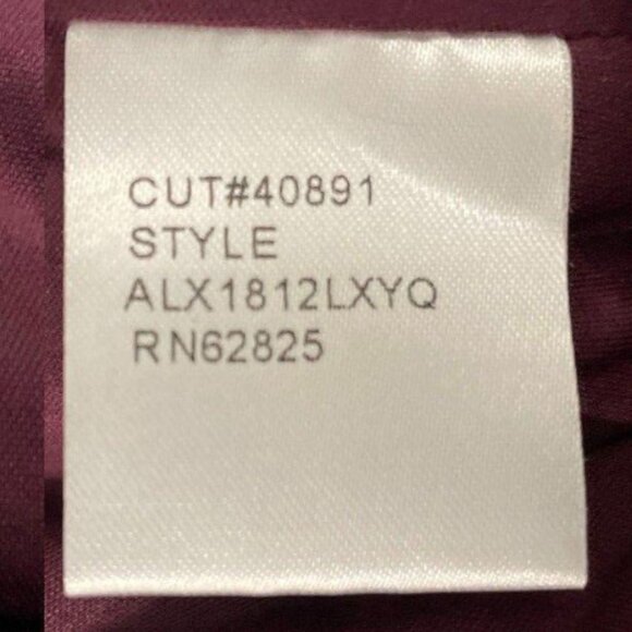 NWT Corded Embroidery on Tulle ¾ Sleeve Gown - Picture 8 of 15